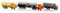 Wiking 099079 Set Die Kubischen von MB Lkw Spur H0 1:87 Geschenkset