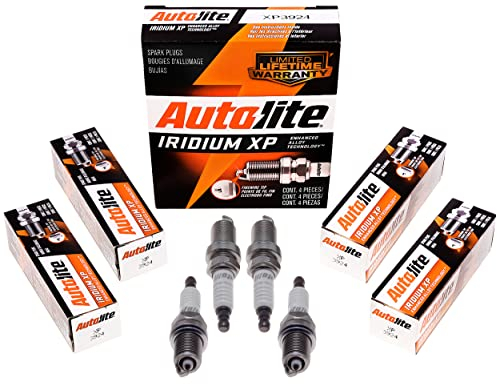 Autolite Iridium XP Automotive XP3924 Ersatz-Zündkerzen, 4 Stück