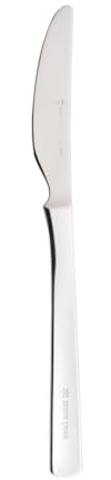 Snow Peak Stainless Steel Dinner Knife, Lightweight Durable Corrosion Resistant Cutlery for Home Camping and Outdoors
