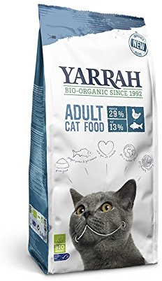 (Pack of 6) Yarrah - Org Cat Food with Fish 800 g