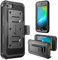 i-Blason iPod Touch 5th/6th/7th Generation Case, Armorbox [Dual Layer] Hybrid Full body Case with Built-in Screen Protector (Black)