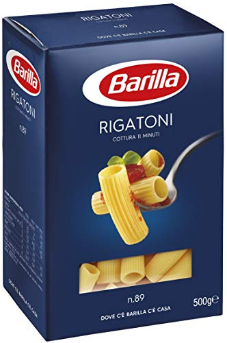 Barilla Hartweizen Pasta Rigatoni n. 89 - 5er Pack (5x500g)