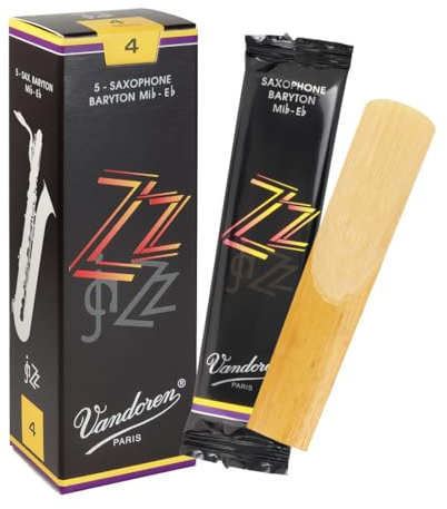 Vandoren ZZ Baritone saxophone reeds, box of 5 - Strength 4