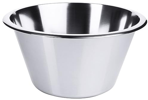 Contacto Edelstahl Schüssel 8 l, graduiert tief konisch 31 cm