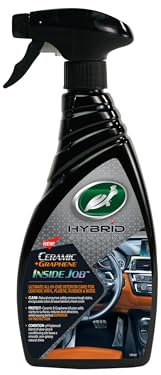 Turtle Wax, Hybrid Solutions Ceramic Graphene Inside Job, All Purpose Car Interior Cleaner and Protectant, 500ml, Pack of 1, Deodorizes and Protects with Gentle pH Balanced Formula
