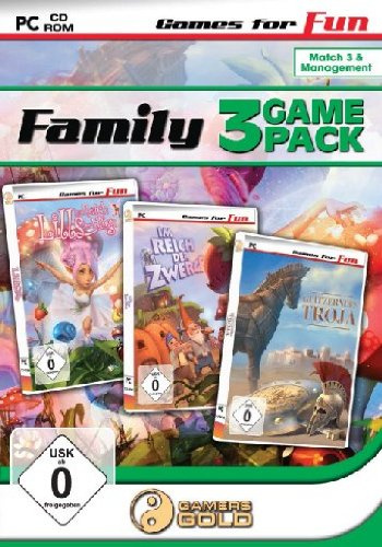 Games for Fun Family Game Pack 2 - Lills / Im Reich der Zwerge / Glitzerndes Troja - [PC]