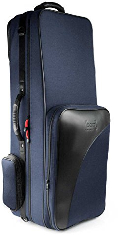 BAM Tenor-Sax. Koffer Trekking, Farbe Marineblau, blau, Kompakt