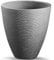 Deuba Fioriera 40 x 42cm 32 Litri Vaso per Fiori Piante Vasi da Esterno Giardino Resistente alle Intemperie Grigio