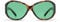 MigraLens Migraine Relief Glasses Women's Frame, Purfect Style | For Chronic Light Sensitivity | Green Lenses
