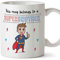 MUGFFINS Brother Mug/Cup - Super Brother - Coffee Mug for Breakfast/Birthday Presents for Siblings/Ceramic 11 oz