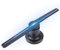 Garsent 3D Hologramm Werbung Display, Portable LED holografisches Leuchtmotiv 16GB Visuelle Werbung Anzeige Fantasie Lichteffekt Projektor Unterstützt Video/Animations/Bildanzeige(435 x 120 x 115 mm)