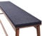 ZINN Weichschaum-Bankkissen, 3 cm dick, für Küche, Bank, Garten, Schaukel, Sitzkissen, Liegestuhl-Matte für drinnen und draußen, abnehmbarer Bezug, 180 x 35 cm, Dunkelgrau