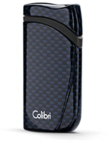 Briquet Colibri Falcon Jet Flame | Allume-Cigare et Cigarettes | Résistant au Vent | Fonctionne avec du Butane (Non Inclus) | Coffret Cadeau élégant | Garantie de Deux Ans