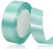 Mintgrün Satinband 20mm x 22Meters Schleifenband Mintgrün Geschenkband Dekoband Stoffband für Geschenk, Basteln, Nähprojekte, Haarschleifen, Brautstrauß, Hochzeits Dekoration