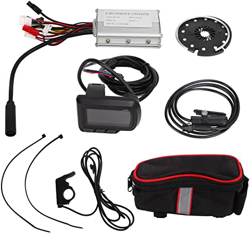 Elektro Fahrrad Umrüst Satz mit 15A Controller EN06 Panel Daumen Drossel Sensor für 36V 48V 250W Motor Kompatibel mit Protokoll Nr. 2