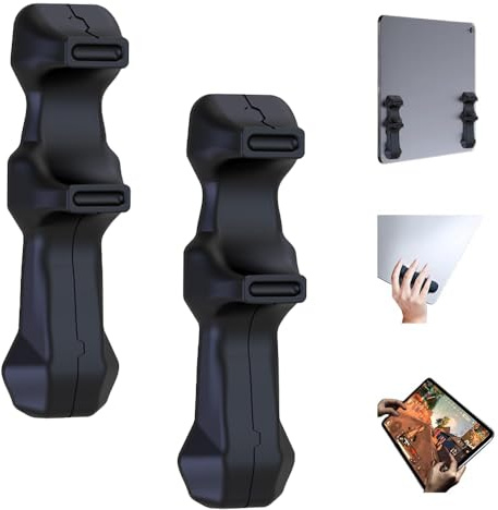 Rakizbe Silicone Gaming Handle for iPad Multi-finger Operation Tablet Gamepad Grip, PUBG Game Controller for Call of Duty/Knives Out/Rules of Survival