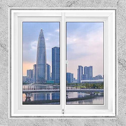 XIEMINLE Fensterschutz für Katzen, individuelle Größe, Insektenschutznetz, mit Reißverschluss, Fenster, Katzenschutz, Fenstergitter für Balkon, flach, B x H: 70 x 100 cm, Position 6