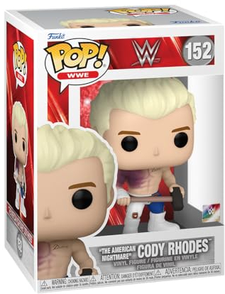 Funko Pop! WWE: Cody Rhodes - (HIAC) - Collectable Vinyl Figure - Gift Idea - Official Merchandise - Toys for Kids & Adults - Sports Fans - Model Figure for Collectors and Display