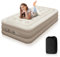 ZODAS Single Airbed, No Plug Needed - JUST One-click, Inflating Self Inflatable Mattress Blow Up Air Bed with Built in Electric Pump Beds for Adults Guest Air Beds Blowup for Camping/Home,191x99x40cm