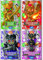 Lego Ninjago Serie 8 Trading Cards - Alle 4 Platin Karten