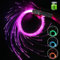 ELzEy Frusta in Fibra Ottica LED Frusta da Ballo in Fibra Ottica, Giocattolo di Carnevale Illuminato Super Luminoso 1,8 m Ricaricabile 10 Colori LED Giocattolo a Flusso Scintillante per Balli, Feste