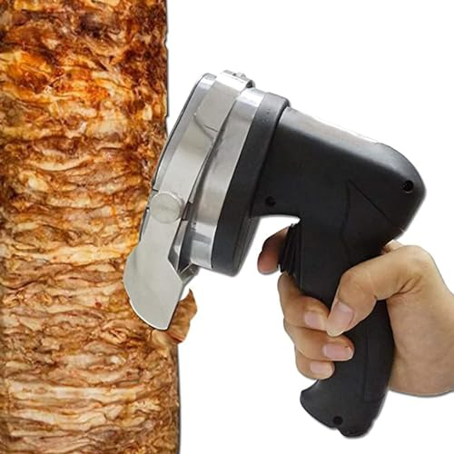 Lame de Roue de Kebab, Couteau à Kebab électrique à Faible Bruit Facile à Nettoyer pour la Maison pour Le marché des légumes