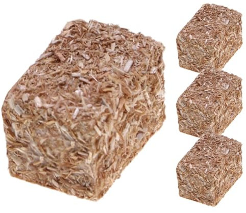 Petites balles de foin | Fausse paille | Blocs de foin, balle de paille décorative, foin miniature pour accessoires de ferme Western