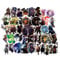 Yoimckay 50 Stück wasserdichte Cartoon Animation Aufkleber, DIY Aufkleber Graffiti Sticker Vinyl für Auto Laptop Skateboard Fahrrad Moped Motorrad, Gitarre, Spiel Stickers für Erwachsene Kinder