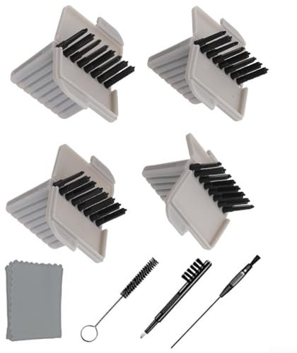 HEBEOT 36 Stück Hörgerätefilter Hörgeräte-Wachsschutzfilter für Phonak, Resound, Unitron Hörgerätefilter, Wachsfallen, Reinigungs-Set, Zubehör