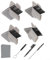 HEBEOT 36 Stück Hörgerätefilter Hörgeräte-Wachsschutzfilter für Phonak, Resound, Unitron Hörgerätefilter, Wachsfallen, Reinigungs-Set, Zubehör