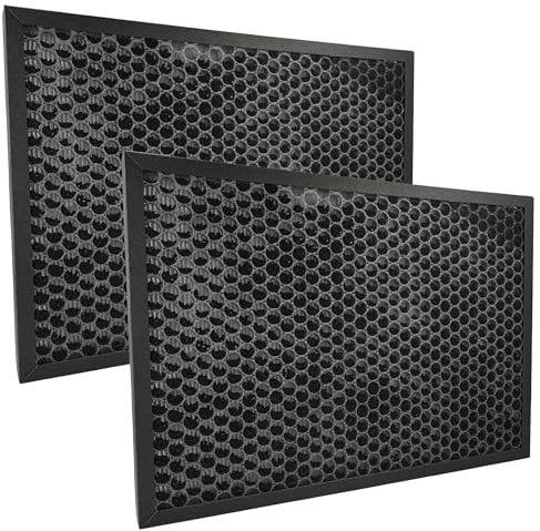 vhbw 2X Luftilter kompatibel mit DeLonghi AC 230 Luftreiniger - Kombifilter HEPA + Aktivkohle