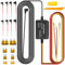 Dash Cam - Kit di cavi hardwire per display USB-C da 12 V a 5 V, cavo per dashcam, protezione a bassa tensione per fuses