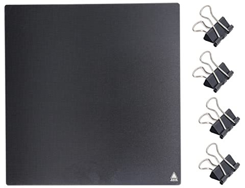 Plataforma para Impresora 3D, 320x310x4mm, Vidrio Templado, Fuerte Adherencia, Eliminación de Moldes Simples, Placa de Construcción para Impresora CR10 V2