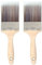 Wesquer Professional 3 Inch Synthetic Paint Brushes (2 Pack) - Wooden Handle, Rustproof Ferrules - Wall Painting Brushes, Durable & Reusable