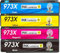 KINGJET 973X Druckerpatronen Kompatible für HP 973 X 973 Patronen für HP Pagewide Pro 477dw P57750dw P55250dw 477dwt 452dw 552dw 577dw 577z 477dn 452dwt