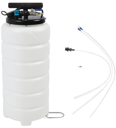 Extractor de aceite Torvex, manual de la bomba de fluido de vacío Neumático 15L para el de evacuación de aceite automotriz