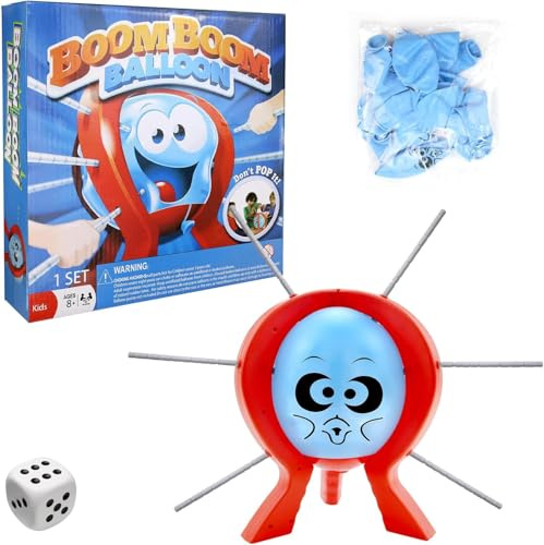 Ballon Spielzeug-Boom, Platzen-Spiel Desktop, Ballons Platzen Brettspiel, Desktop Ballon Spiel, Icebreaking Game, Interaktiv Geeignet für Partys, Feiertage, Freunde und Familieninteraktionen