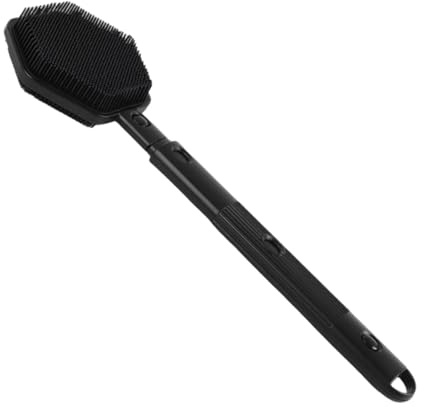 Grattoir de Douche pour Le Dos,Manche ajustable pour nettoyant corporel,Brosse pour le Dos - pour bain, douche, massage, maison, salle de bain, hôtel