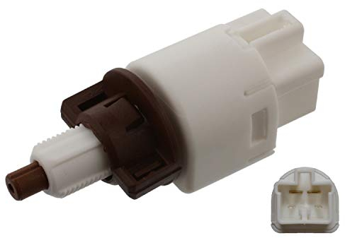 febi bilstein 37679 Bremslichtschalter mit Druckteller , 1 Stück, weiß