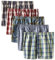 Fruit of the Loom Herren-Boxershort, gewebtes Schotten-Muster, 5er-Pack Gr. S, plaid