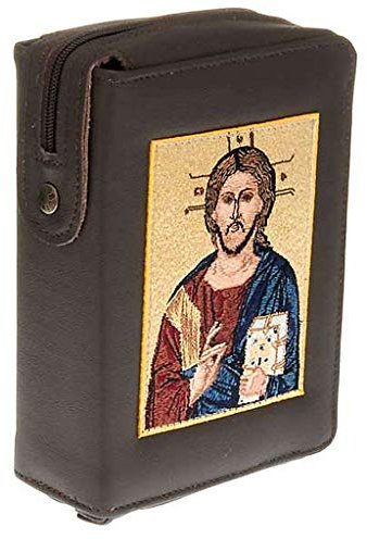 Holyart Custodia Bibbia di Gerusalemme Pantocratore Libro Chiuso