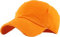 KBETHOS Vintage gewaschen Distressed Cotton Dad Hut Baseball Cap einstellbar Polo Trucker Unisex Style Headwear (Vintage) Orange einstellbar