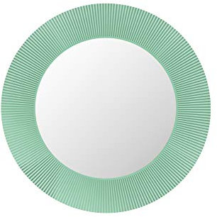 Kartell All Saints Spiegel, Plastik, green, 78 x 4 x 78 cm