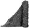 Rouleau de treillis de camouflage Sitong de grande taille - Idéal pour le camouflage, la chasse, la décoration militaire - Parfait pour faire de l'ombre, noir, 1.5Mx3M(4.9ftx9.8ft)