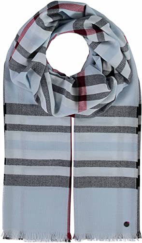 FRAAS Schal 60 x 200 cm - Made in Germany - Stola festlich - Aus reinem Polyacryl - XXL Schal kariert für Damen