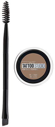 Maybelline New York Tattoostudio Brow Pomade Long Lasting Aufbaubar Augenbrauen Make-up Hellblond 3.0g