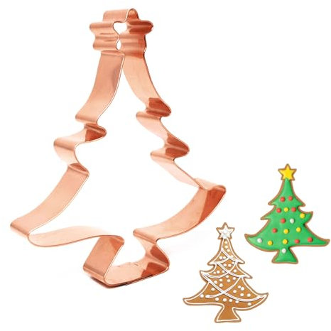 Large Christmas Tree with Star Cookie Cutter