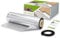 Mi-Heat Aluminium Heizmatte 150Watt/m² 7m² + Wellrohr - Twin-Heizleiter Technology - Klicklaminat