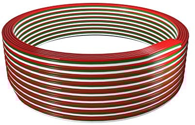 BTF-LIGHTING RGB WS2812B WS2811 SK6812RGBW 32.8ft/10m 18AWG LED Streifen Lichtband Elektrisch Verlängerungskabel 3 polig Stand Anschluss Kabel Schnur für WS2812 Farbwechsel LED-Bandseil