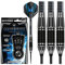WINMAU Majestic 22g Profi Wolfram Steeltip Dartpfeile Set mit Flights und Schäfte